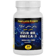 روغن ماهی امگا 3 بدون جیوه ۶۰ عددی