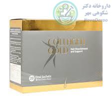ساشه کلاژن گلد ۲۰ عددی مو و ناخن آدریان