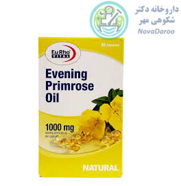 کپسول ایوینینگ پرایم رز اویل یوروویتال ۳۰ عددی